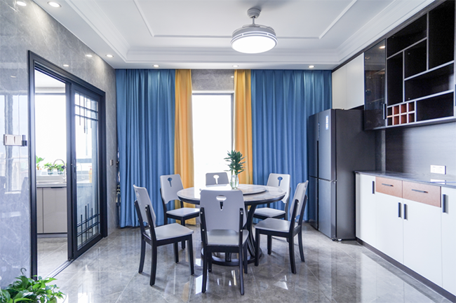 124㎡現代三居,簡單軟裝搭配,感受生活的小清新